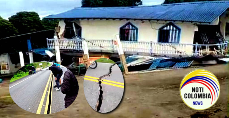 Cierran vía al llano, Daños en Paratebueno y via a Maya, por el fuerte temblor