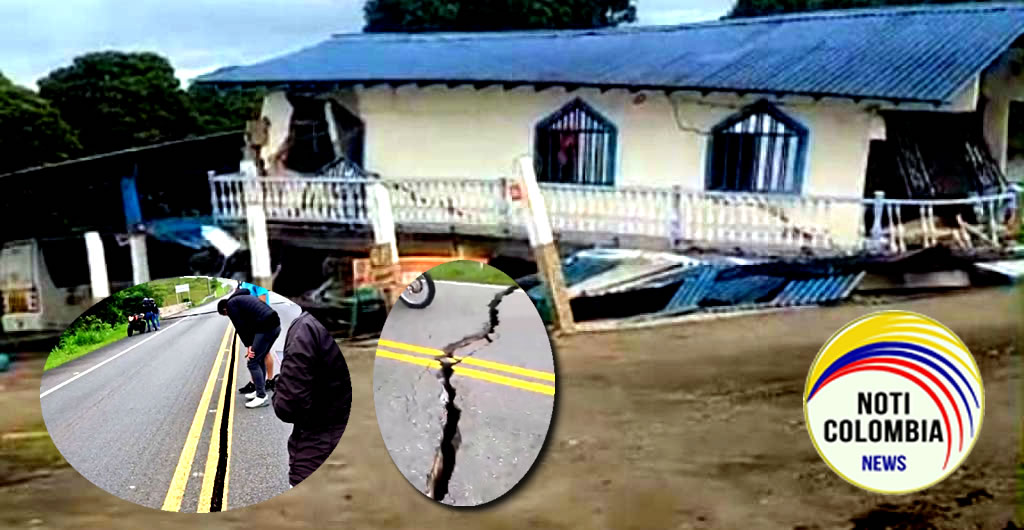 Cierran vía al llano, Daños en Paratebueno y via a Maya, por el fuerte temblor
