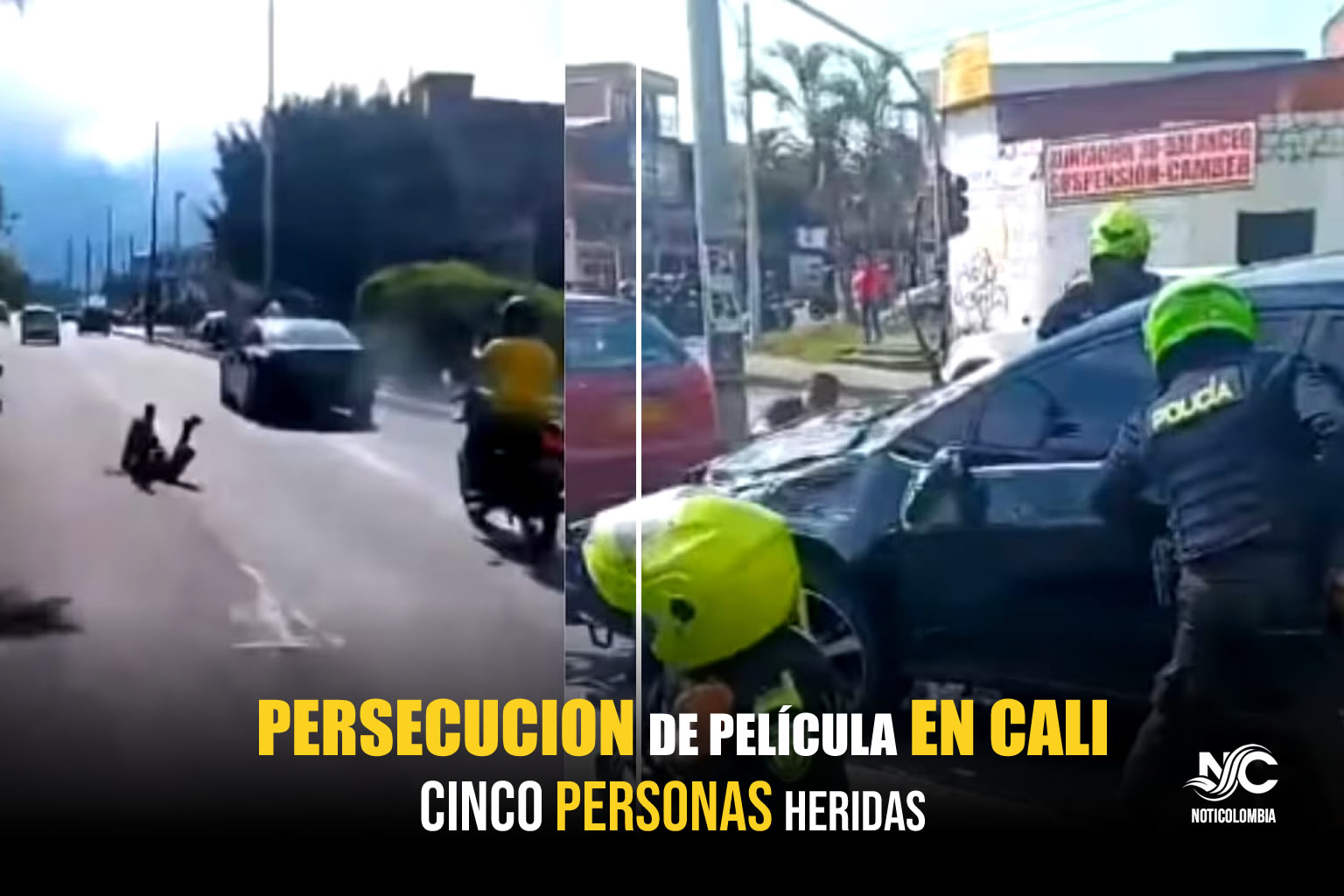 Persecucion de pelicula