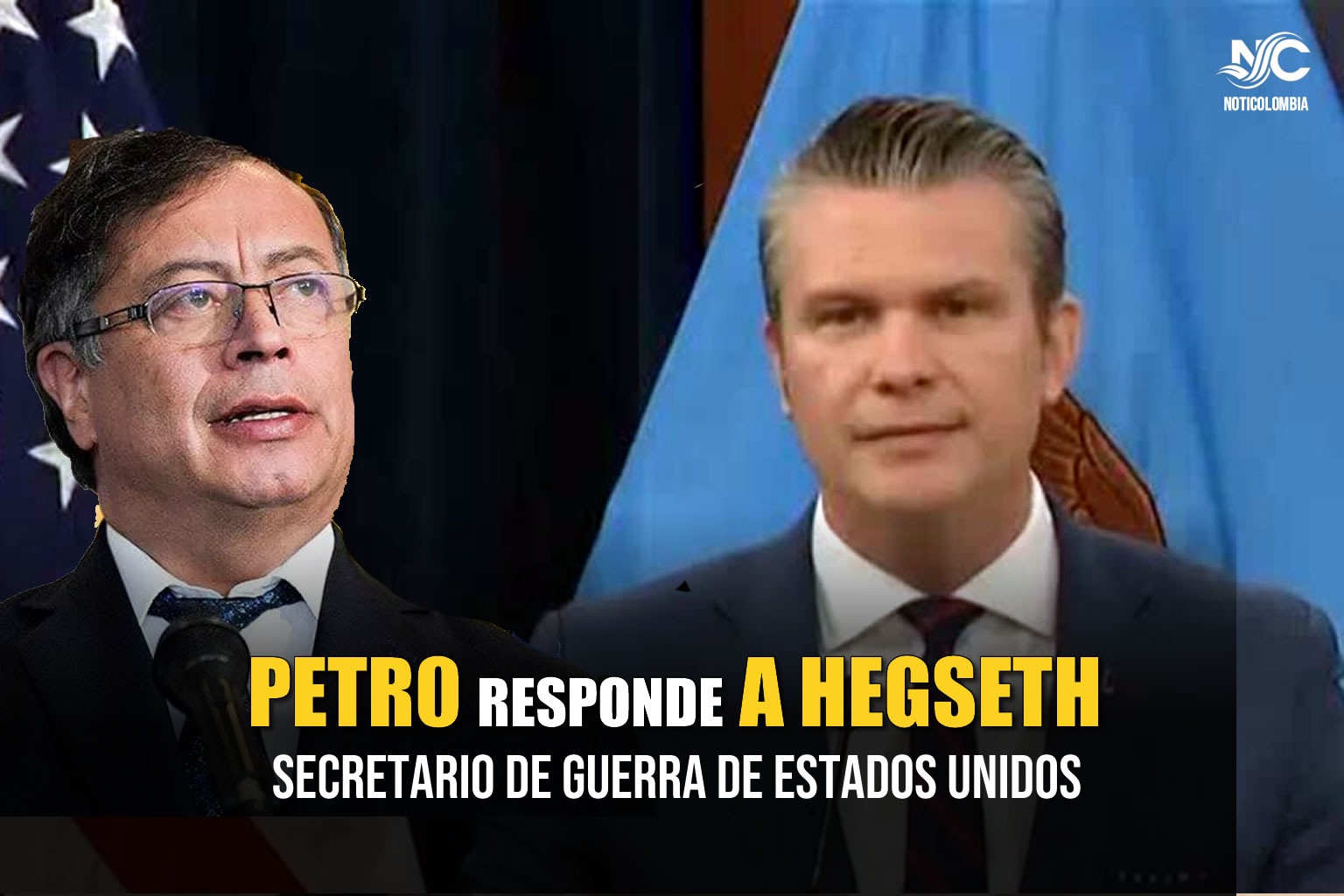 PETRO RESPONDE A HEGSETH
