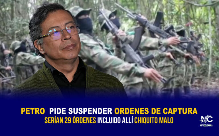 Gobierno Petro pide suspender